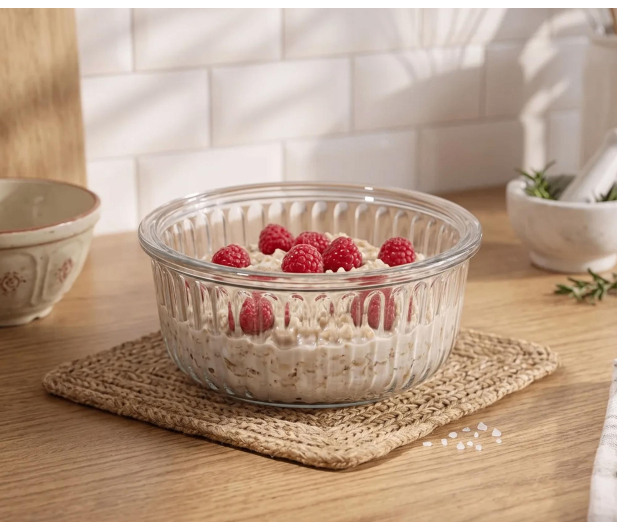 Altom Fresh Relief pojemnik z pok. okrągły 0,95l 18x18x7,5cm taupe - 1580555 - zdjęcie 8